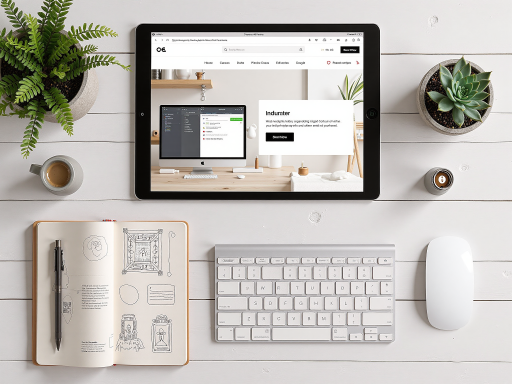 E-commerce platform interface with product listings and customer reviews, modern digital design